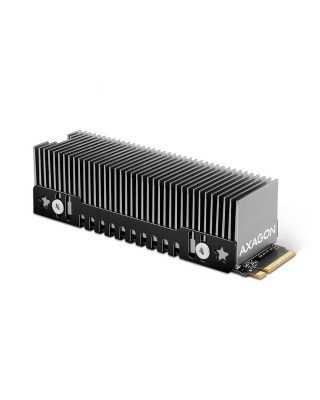 Радиатор Axagon для диска M.2 SSD CLR-M2XT Grey