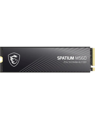 Накопитель SSD MSI Spatium M560 2TB M.2 2280 NVMe PCIe 5.0 x4 3D NAND TLC (S78-440Q940-P83)