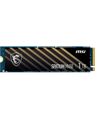 Накопитель SSD MSI Spatium M450 1TB NVMe M.2 PCIe 4.0 TLC 3D NAND (S78-440L980-P83/S78-440L0M0-P83)