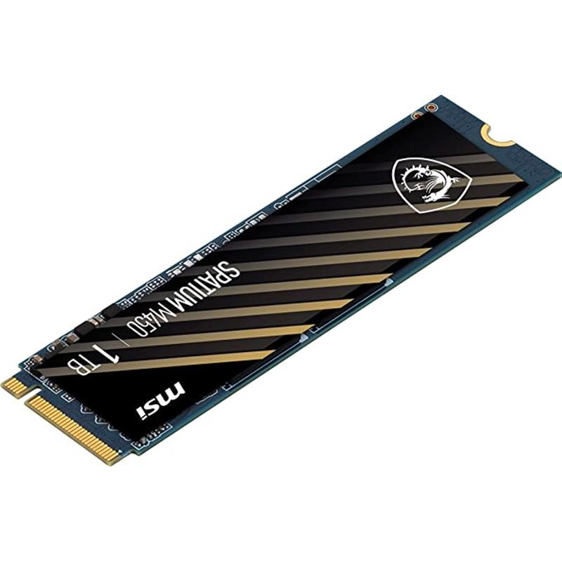 Накопитель SSD MSI Spatium M450 1TB NVMe M.2 PCIe 4.0 TLC 3D NAND (S78-440L980-P83/S78-440L0M0-P83)