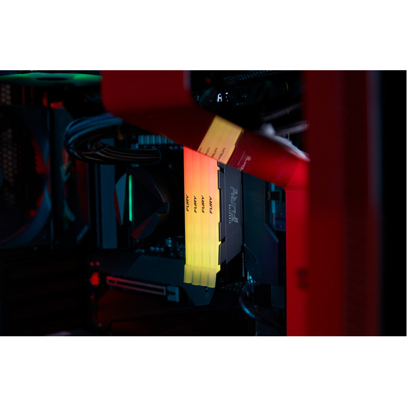 Модуль пам'яті Kingston DDR4 64GB (2x32GB) 3200 MHz FURYRenegadeRGB Fury (ex. HyperX) (KF432C16RB2AK2/64)