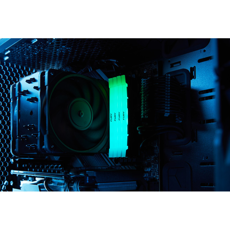 Модуль пам'яті Kingston DDR4 64GB (2x32GB) 3200 MHz FURYRenegadeRGB Fury (ex. HyperX) (KF432C16RB2AK2/64)