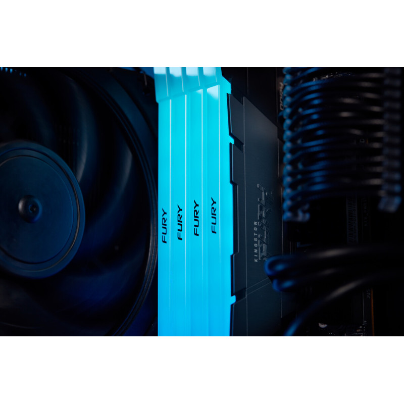 Модуль пам'яті Kingston DDR4 64GB (2x32GB) 3200 MHz FURYRenegadeRGB Fury (ex. HyperX) (KF432C16RB2AK2/64)