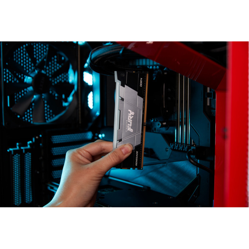 Модуль пам'яті Kingston DDR4 64GB (2x32GB) 3200 MHz FURYRenegadeRGB Fury (ex. HyperX) (KF432C16RB2AK2/64)
