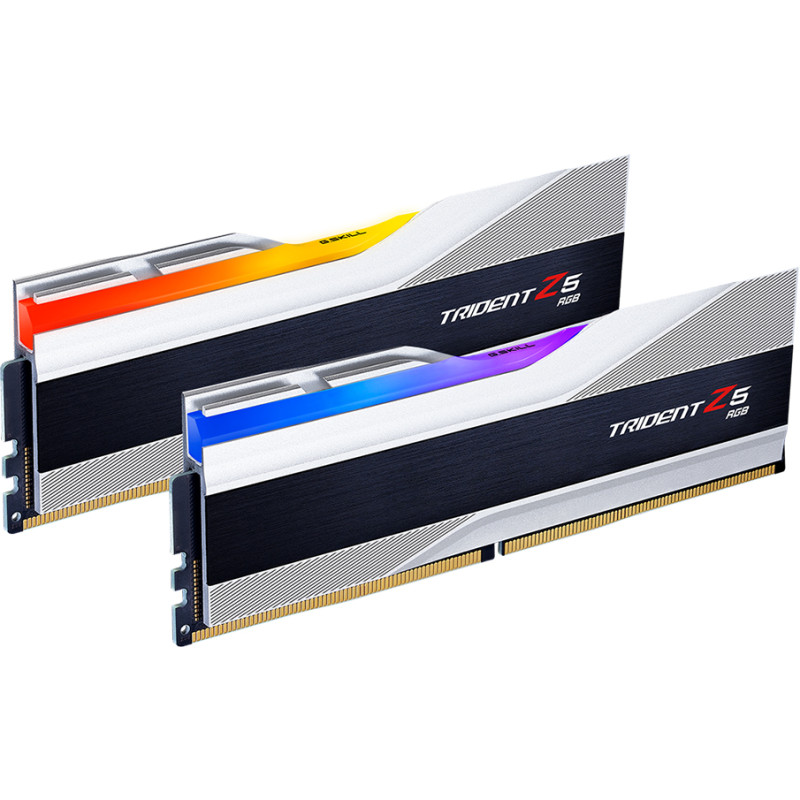 Модуль памяти G.Skill DDR5 64GB (2x32GB) 6400 MHz Trident Z5 RGB (F5-6400J3239G32GX2-TZ5RS)