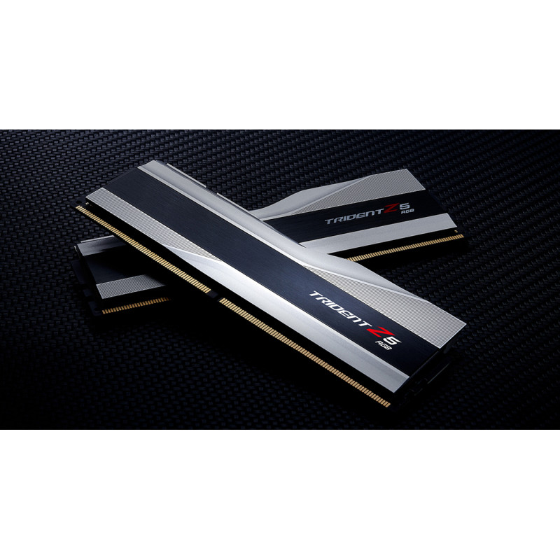 Модуль памяти G.Skill DDR5 64GB (2x32GB) 6400 MHz Trident Z5 RGB (F5-6400J3239G32GX2-TZ5RS)