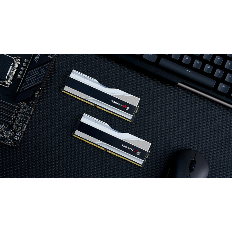 Модуль памяти G.Skill DDR5 64GB (2x32GB) 6400 MHz Trident Z5 RGB (F5-6400J3239G32GX2-TZ5RS)