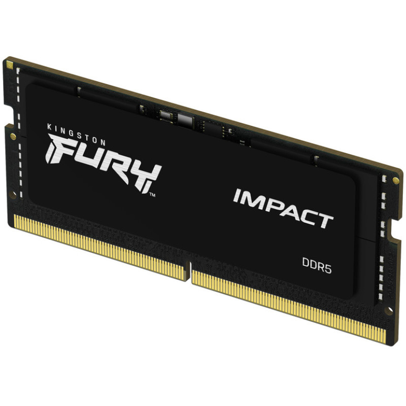 Модуль пам'яті Kingston SoDIMM DDR5 32GB 5600MHz Impact Fury (ex. HyperX) (KF556S40IB-32)
