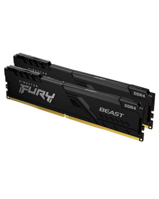 Модуль пам'яті Kingston FURY 16 GB (2x8GB) DDR4 3600 MHz Beast (KF436C17BBK2/16)