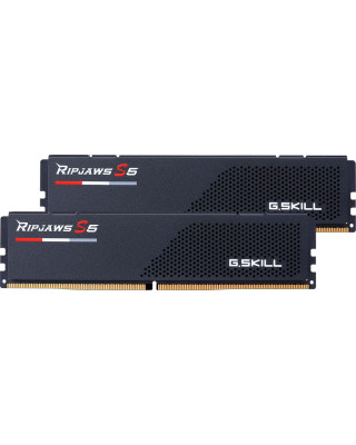 Модуль пам'яті G.Skill DDR5 32GB (2x16GB) 6400 MHz Ripjaws S5 Black (F5-6400J3239G16GX2-RS5K)