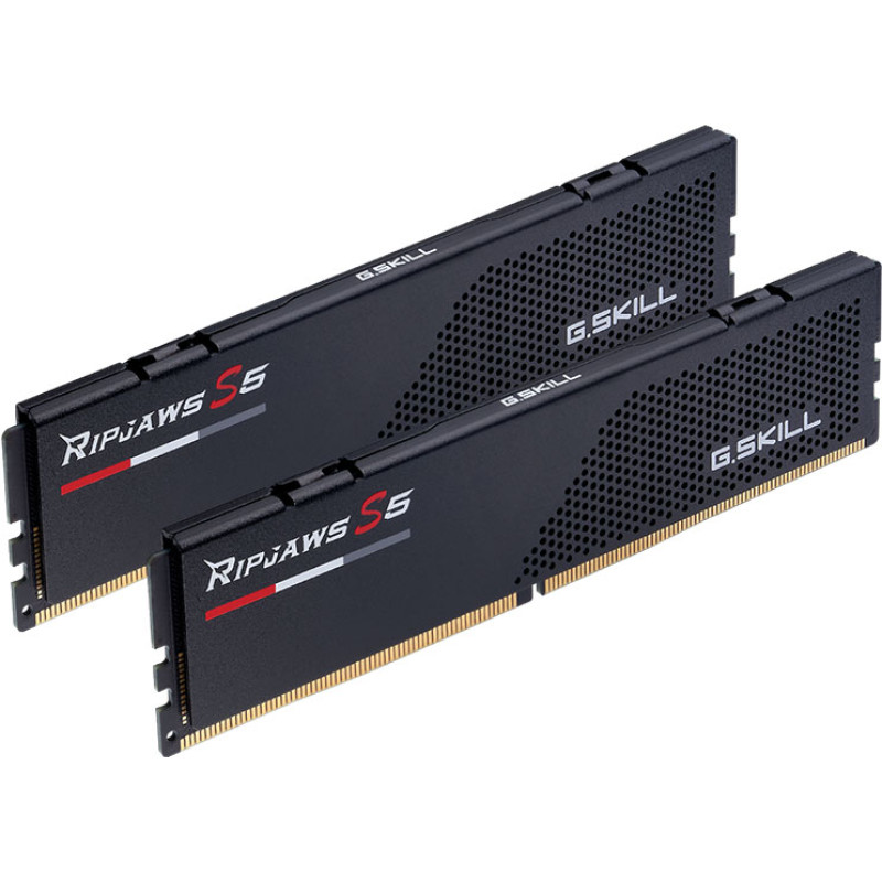 Модуль памяти G.Skill DDR5 32GB (2x16GB) 6400 MHz Ripjaws S5 Black (F5-6400J3239G16GX2-RS5K)