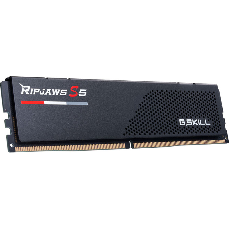 Модуль памяти G.Skill DDR5 32GB (2x16GB) 6400 MHz Ripjaws S5 Black (F5-6400J3239G16GX2-RS5K)