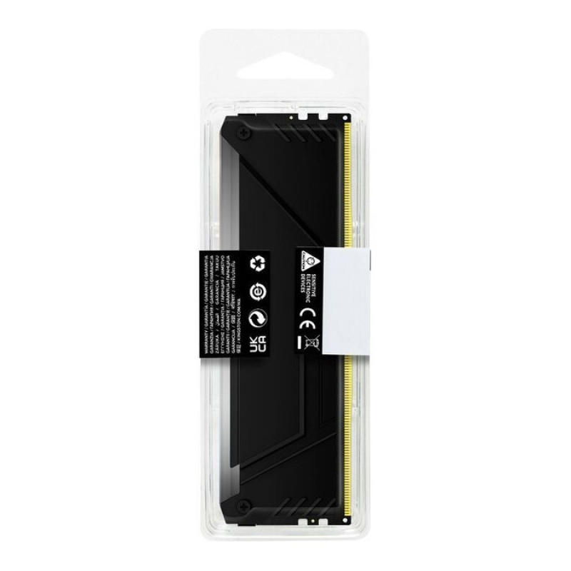 Модуль памяти Kingston DDR4 8GB/3200 Fury Beast RGB (KF432C16BB2A/8WP)