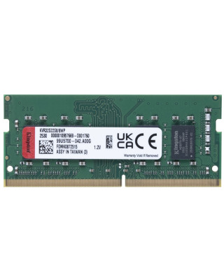 Модуль пам'яті Kingston SO-DIMM 8GB/3200 DDR4 ValueRAM (KVR32S22S8/8WP)