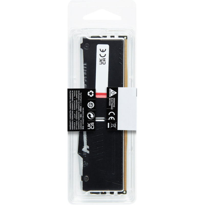 Модуль памяти Kingston DDR5 16GB 6000 MHz FURY Beast RGB EXPO Fury (ex.HyperX) (KF560C30BBEA-16)