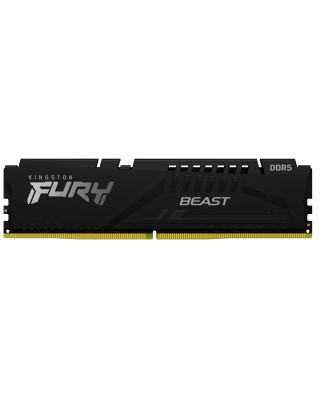 Модуль памяти Kingston Fury Beast Black DDR5-5600 8GB CL36-38-38 1.25V EXPO (KF556C36BBE-8)