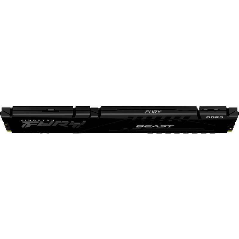 Модуль памяти Kingston DDR5 16GB 6400 MHz Beast Black EXPO Fury (ex.HyperX) (KF564C32BBE-16)