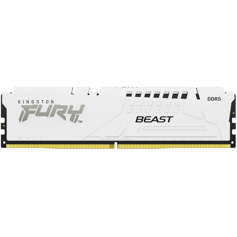 Модуль пам'яті Kingston DDR5 64GB (2x32GB) 6000MHz Beast White Fury (ex.HyperX) (KF560C36BWEK2-64)