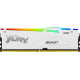 Модуль памяти KINGSTON 32Gb DDR5 6000MHz Fury Beast White  RGB (2x16) EXPO+XMP (KF560C36BWE2AK2-32)