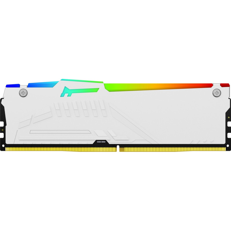 Модуль памяти KINGSTON 32Gb DDR5 6000MHz Fury Beast White  RGB (2x16) EXPO+XMP (KF560C36BWE2AK2-32)