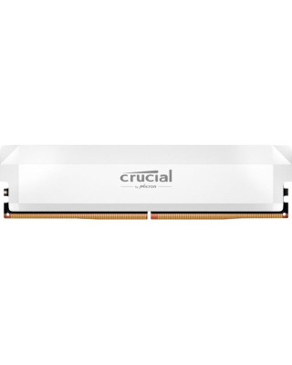 Модуль пам'яті Micron (Crucial) DDR5 16GB 6400 MHz Pro Overclocking White (CP16G64C38U5W)