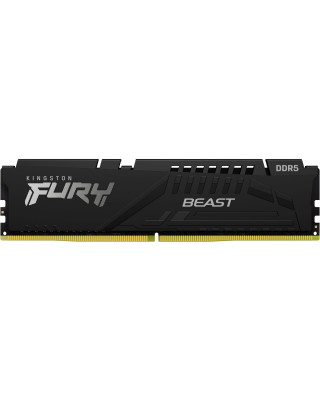 Модуль пам'яті Kingston Fury Beast Black DDR5-6000 16 Гб (KF560C30BBE-16)