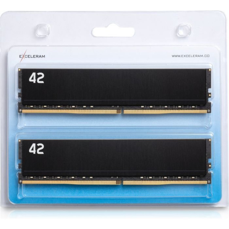 Модуль памяти eXceleram DDR4 16GB (2x8GB) 3200 MHz 42-Series (E-42-003D-16)