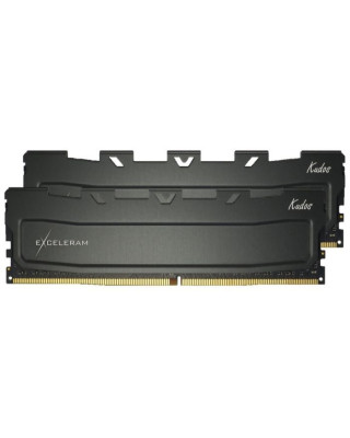 Модуль пам'яті eXceleram DDR4 32GB (2x16GB) 3600MHz Black Kudos (EKBLACK4323618XD)
