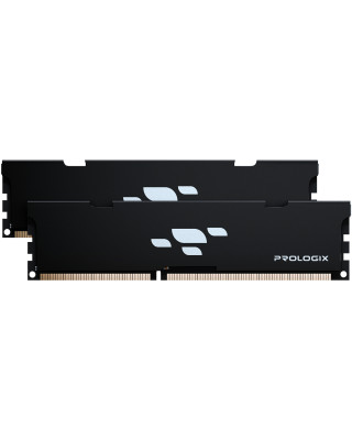 Модуль пам'яті Prologix DDR5 2x16GB/5600 Чорна (Pro32GB5600B5K) 