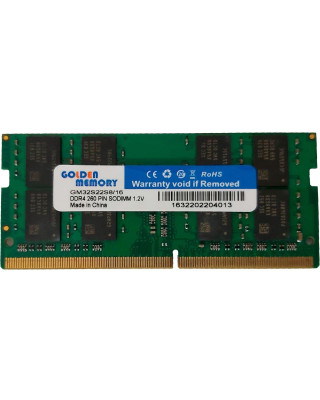 Модуль пам'яті Golden Memory SoDIMM DDR4 16GB 3200MHz (GM32S22S8/16)