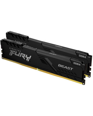 Модуль пам'яті Kingston DDR4 32GB (2x16GB) 3200 МГц Beast Black Fury (ex.HyperX) (KF432C16BB1K2/32WP)