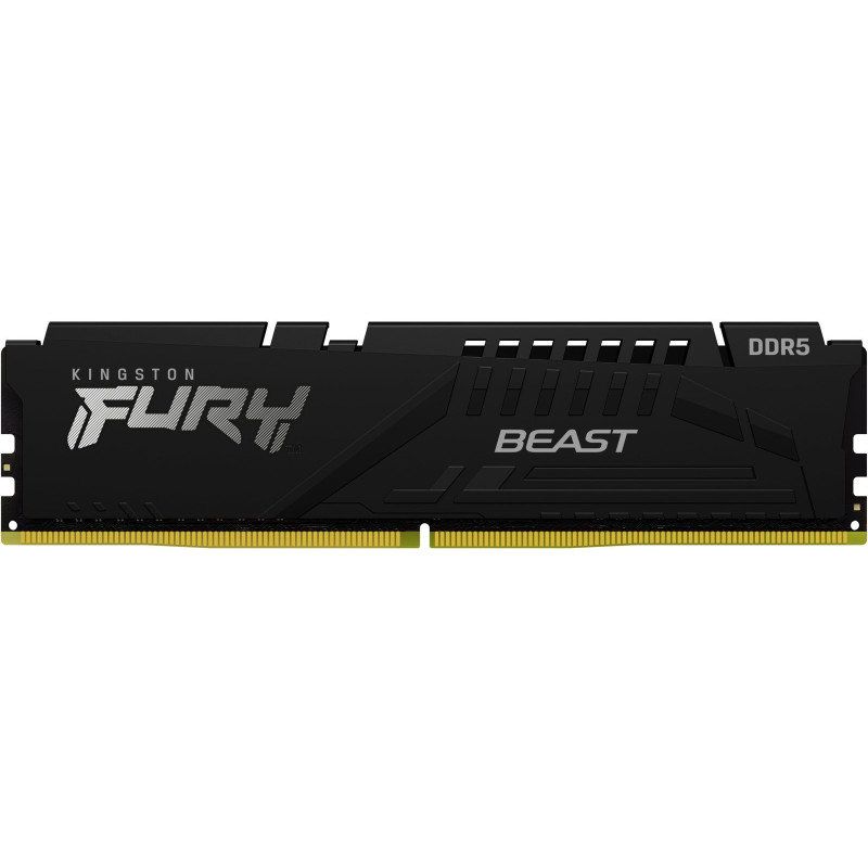 Модуль пам'яті Kingston DDR5 64GB (2x32GB) 6000 МГц Beast Black EXPO Fury (ex.HyperX) (KF560C36BBEK2-64)