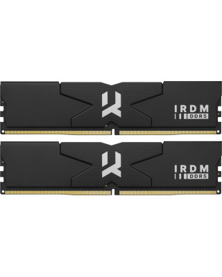 Модуль пам'яті Goodram DDR5 32GB (2x16GB) 6000MHz IRDM Black (IR-6000D564L30S/32GDC)