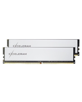 Модуль пам'яті eXceleram DDR4 16GB (2x8GB) 3200MHz White Sark (EBW4163222AD)