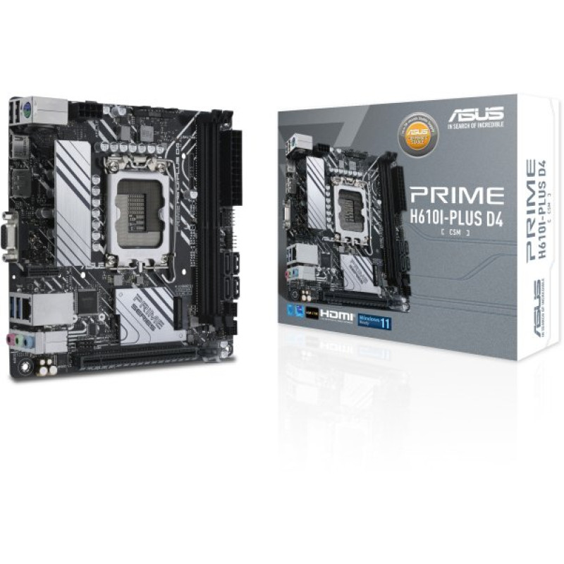 Материнская плата ASUS PRIME H610I-PLUS D4-CSM