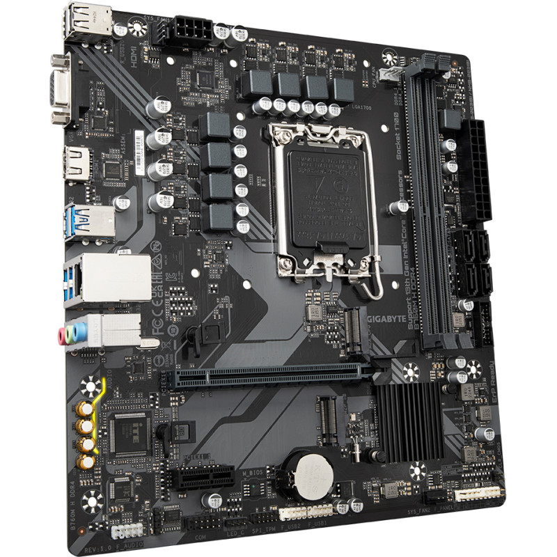 Материнская плата GIGABYTE B760M H DDR4