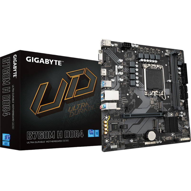 Материнская плата GIGABYTE B760M H DDR4
