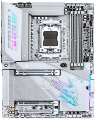 Материнская плата GIGABYTE X870E AORUS PRO X3D ICE
