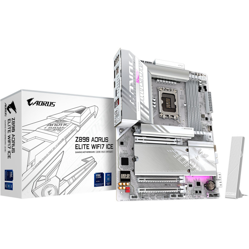 Материнская плата Gigabyte Z890 Aorus Elite WiFi7 Ice