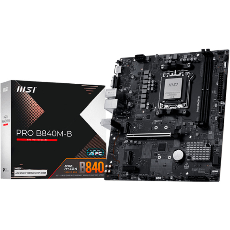 Материнська плата MSI PRO B840M-B
