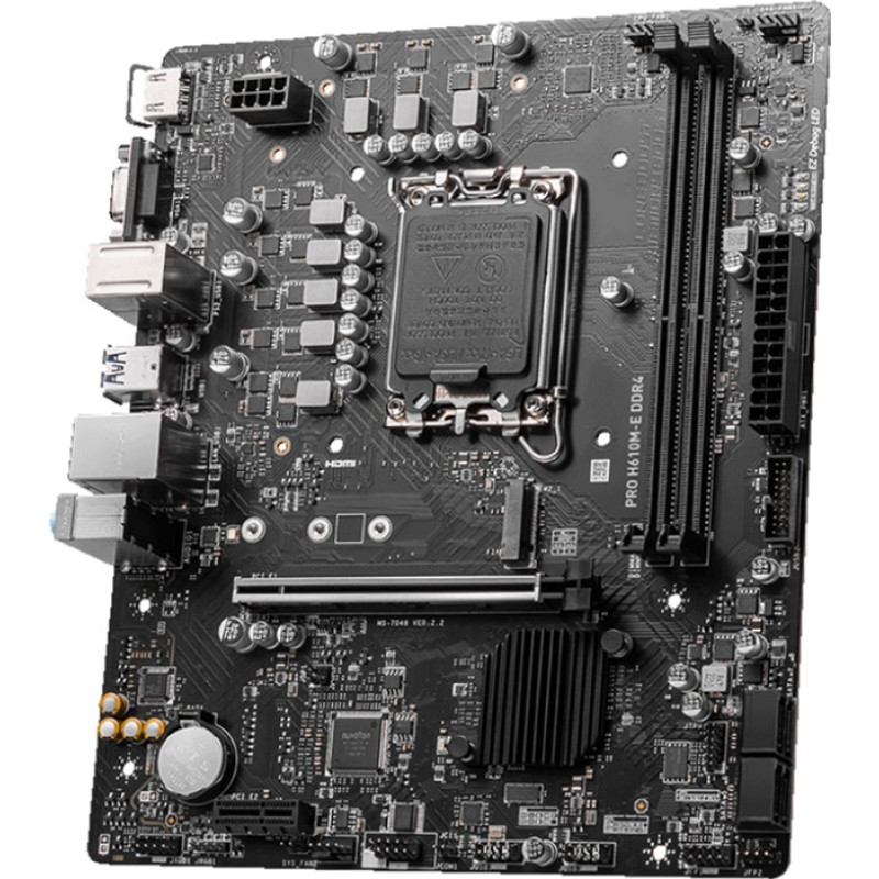 Материнcкая плата MSI PRO H610M-E DDR4 (911-7D48-012)