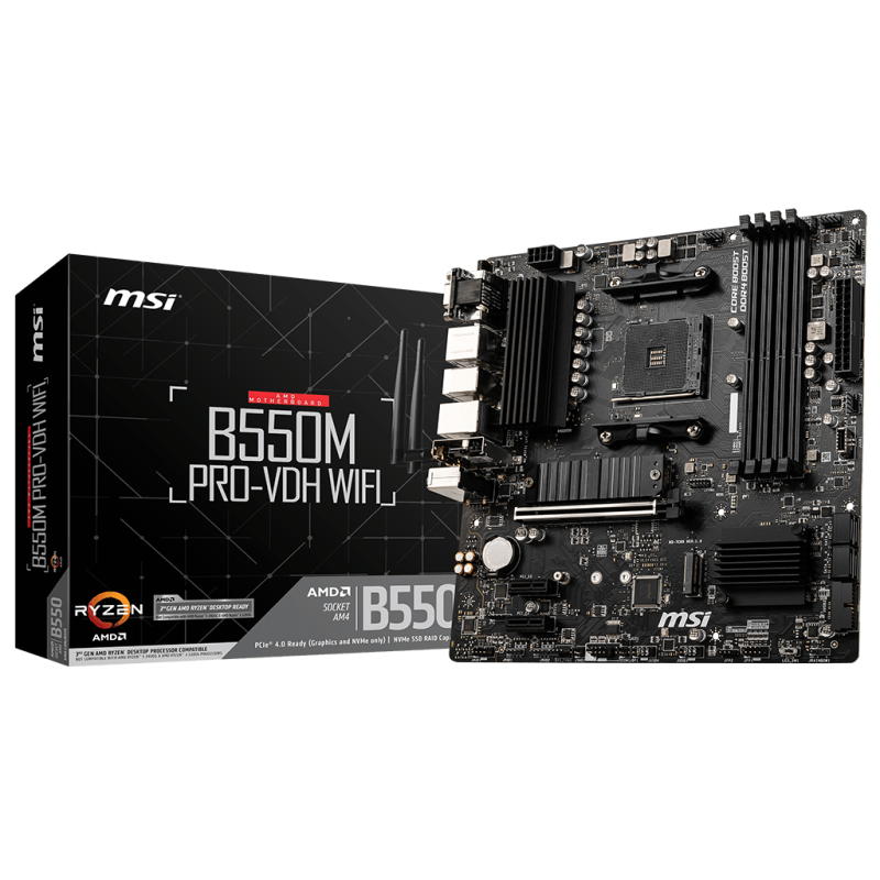 Материнская плата MSI B550M PRO-VDH WIFI