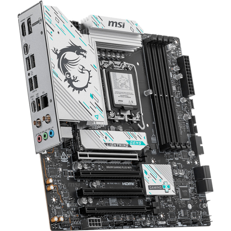 Mатеринська плата MSI B860M GAMING PLUS WIFI