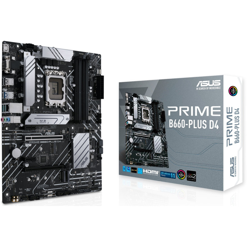 Материнская плата ASUS PRIME B660-PLUS D4