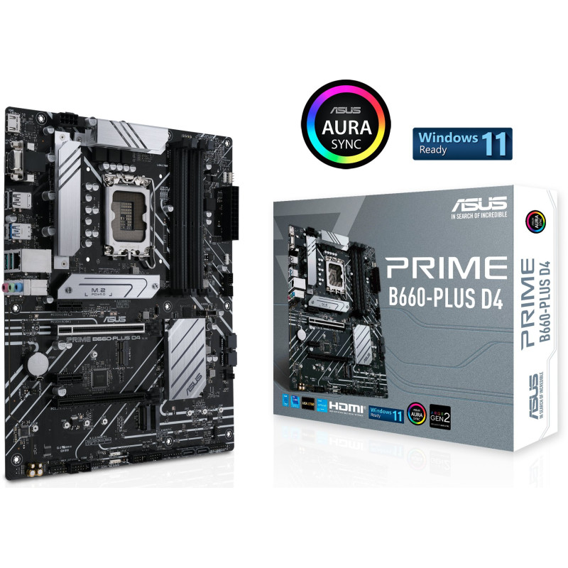 Материнская плата ASUS PRIME B660-PLUS D4