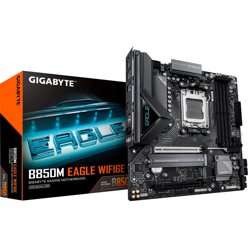 Материнская плата GIGABYTE B850 SAM5 MATX B850M EAGLE WF6E 