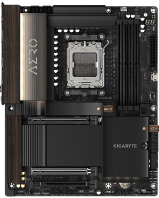 Mатеринська плата GIGABYTE X870E AERO X3D DARK WOOD