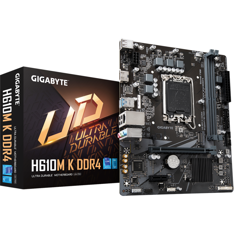Материнская плата GIGABYTE H610M K DDR4