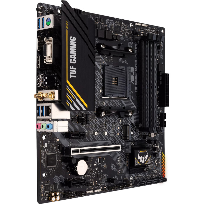 Материнська плата Asus TUF Gaming A520M-Plus WIFI