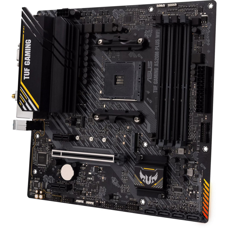 Материнська плата Asus TUF Gaming A520M-Plus WIFI